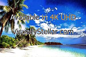 Woman Describing a Paradise